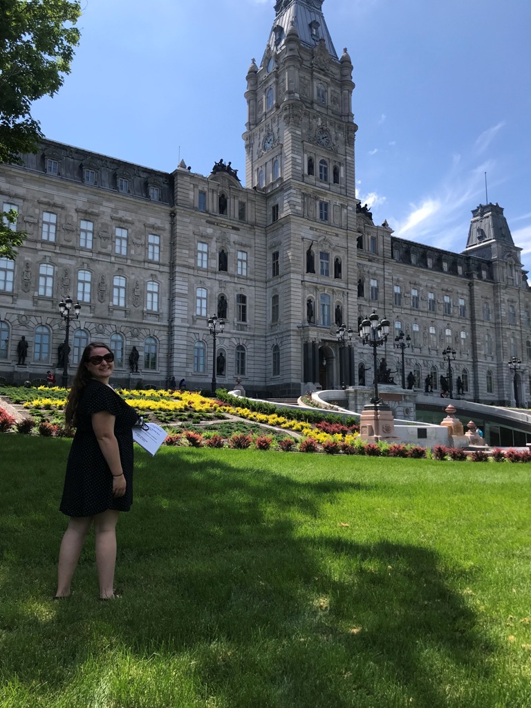 andrea parness at parliament quebec city