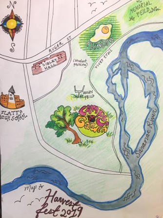 map to harvestfest