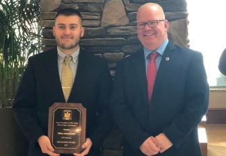 University Police Officer Honored for Role in Saranac River Rescue