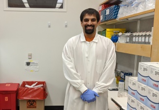 Biochem Grad on Frontlines of Coronavirus Research