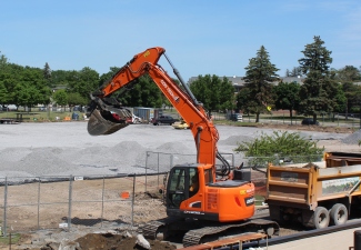 Summer Projects on Campus Include Myers Lot, Continuation of Memorial Hall Renovations
