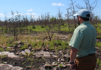 Altona Wildfire, Undergrad Research Topic of Faculty Talk