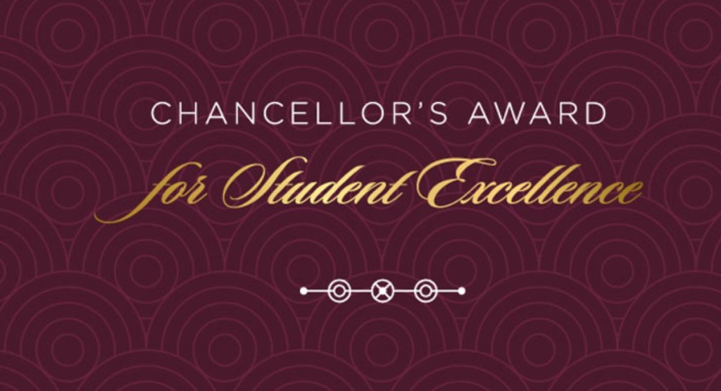 student chancellor's award for excellence 2022