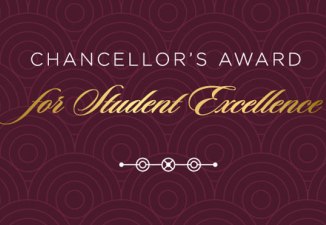 Three Seniors Receive Chancellor’s Awards for Excellence
