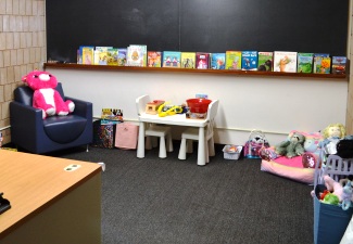 Feinberg Library Opens Family Study Room