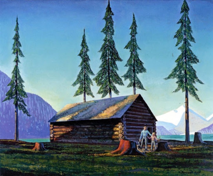 kent cabin painting