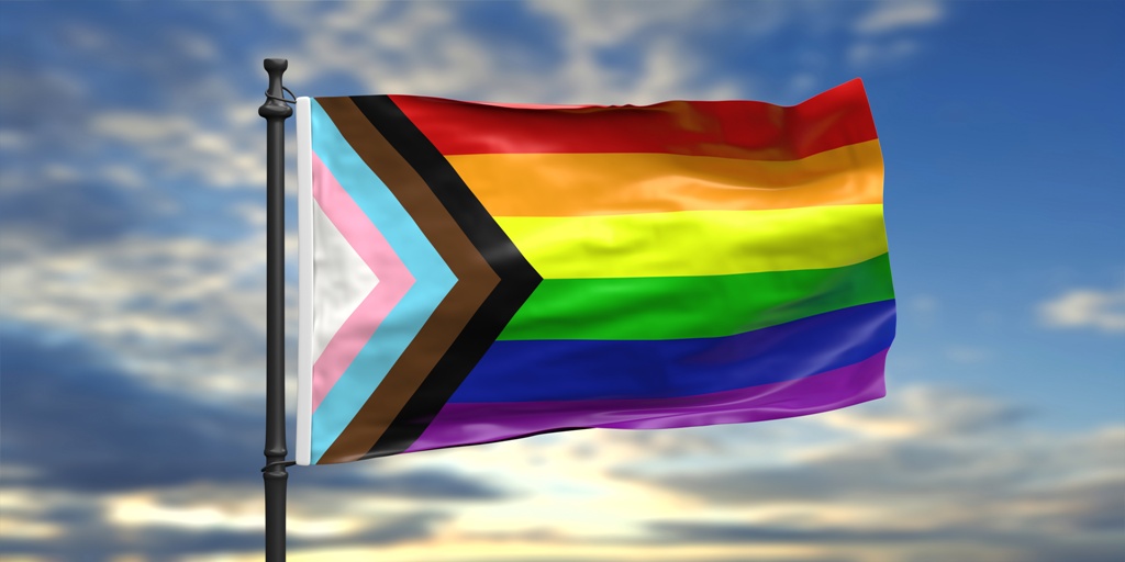 pride trans flag