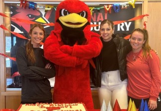 SUNY Plattsburgh’s Burghy Celebrates 43 Years a Cardinal