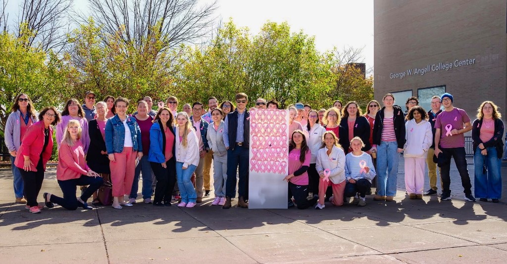 Pinked Out on campus