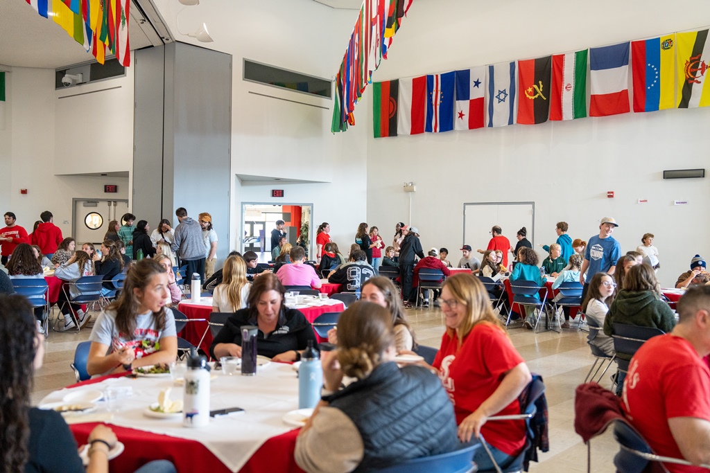 file photo students in ballroom