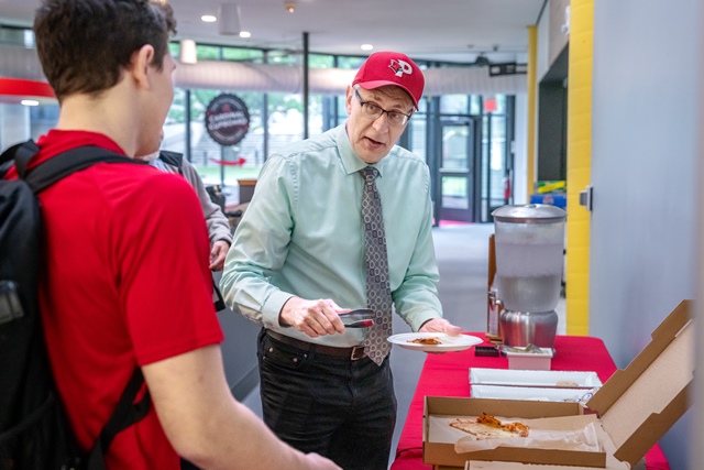 file photo pizza with prez