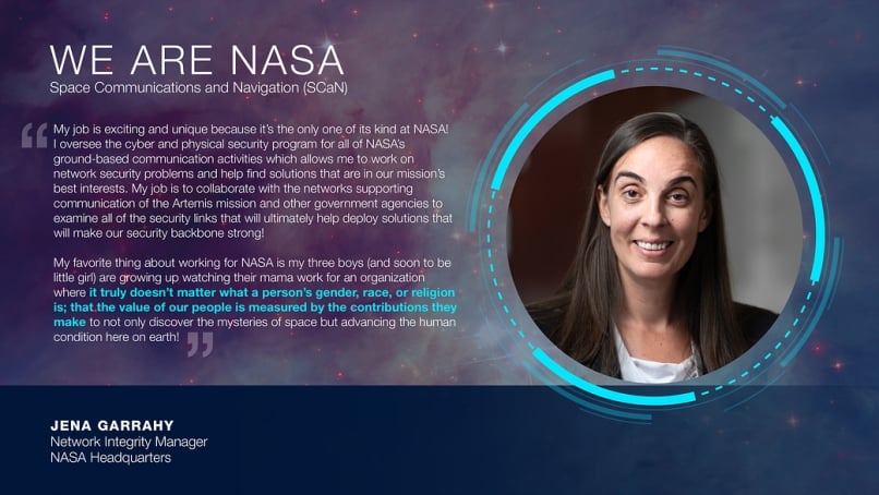 jena garrahy we are nasa