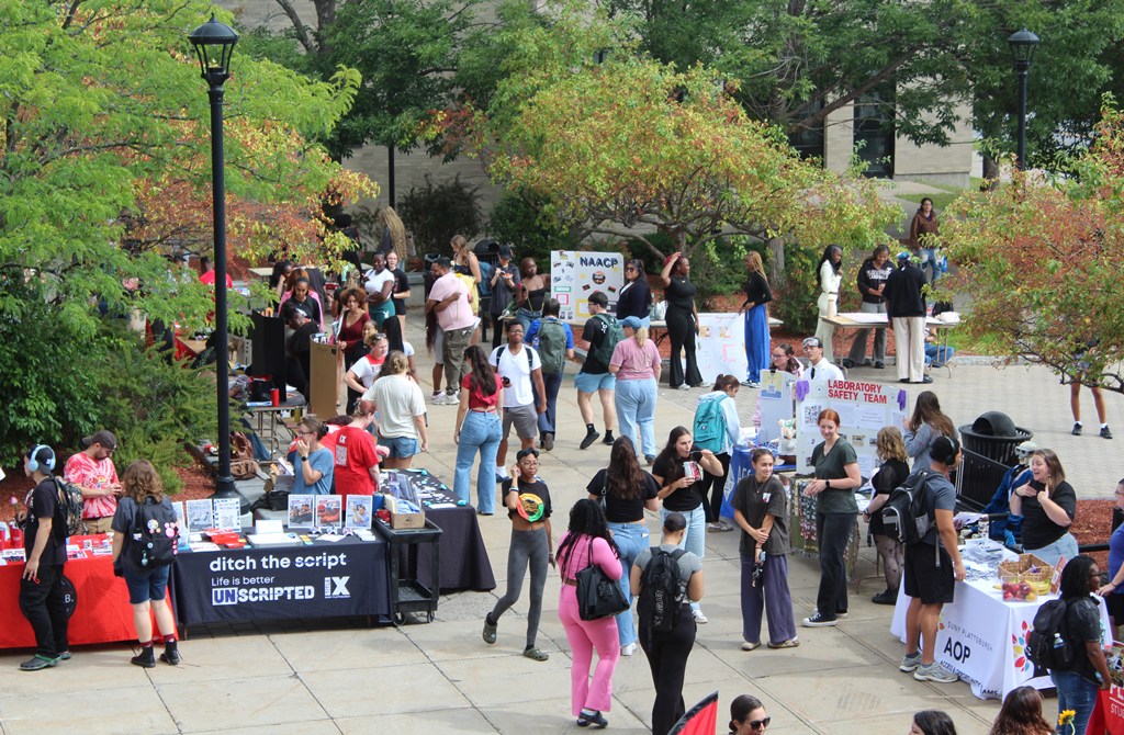 involvement fair from above