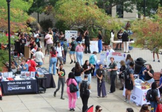 Students Engage with Clubs, Organizations at SUNY Plattsburgh Involvement Fair