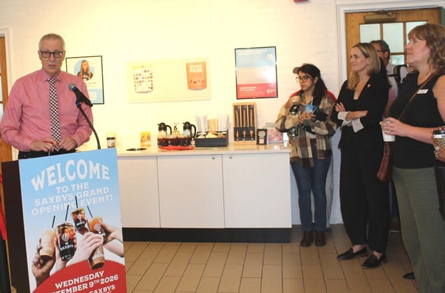 alex enyedi remarks saxbys