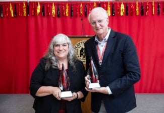 Alumni Recognized for Achievements, Contributions to Alma Mater at Homecoming/Family Weekend